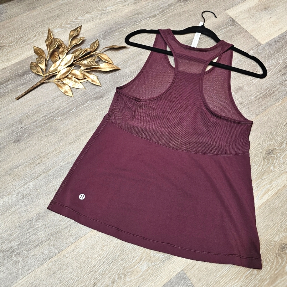 Lululemon Athletica Purple Sleeveless Tank Top